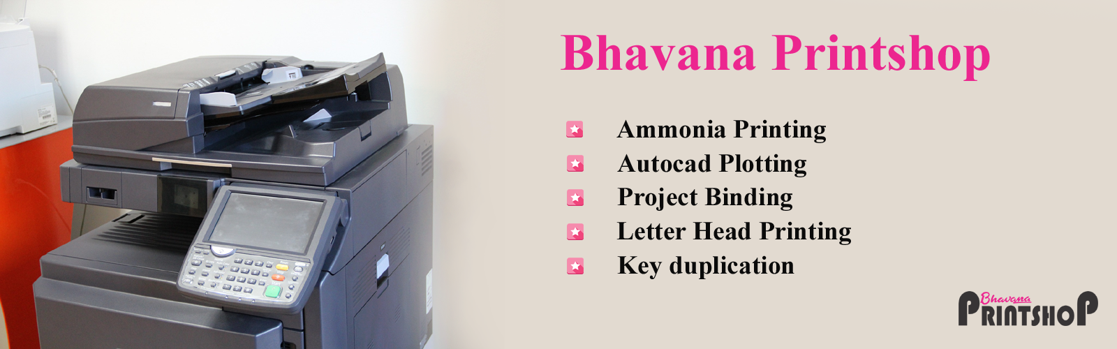 Bhavana Photostats Thrissur Bhavana Color World Bhavana Print